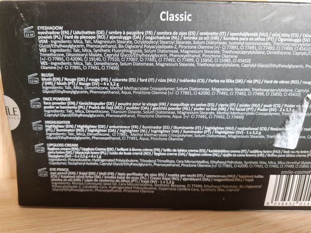 Paleta Maquilhagem Zmile