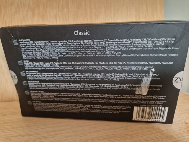 Paleta Maquilhagem Zmile