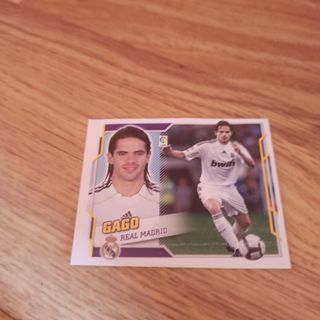 Cromo Gago Real Madrid 2010/11