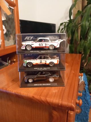 3 Miniaturas BMW 3.5 CSL Fly