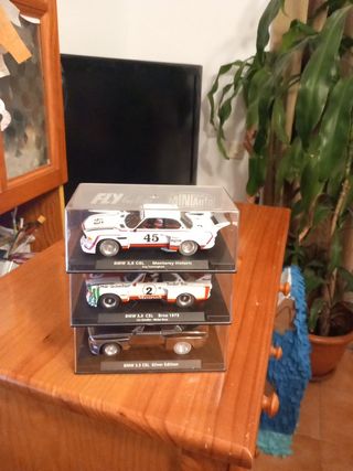 3 Miniaturas BMW 3.5 CSL Fly
