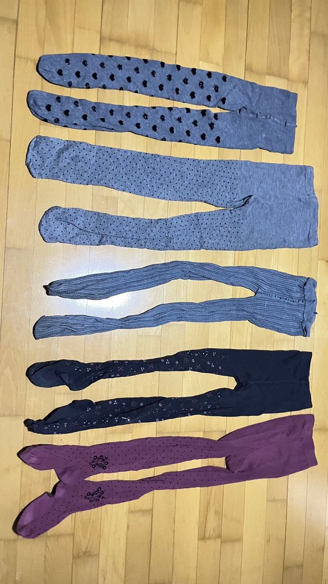 Leotardos niña - 5 pares