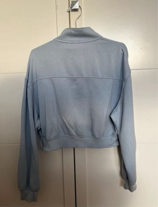 Sudadera azul bebé talla M - usada