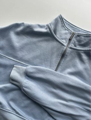 Sudadera azul bebé talla M - usada