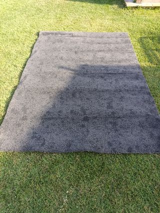 Alfombra Gris - Tejido