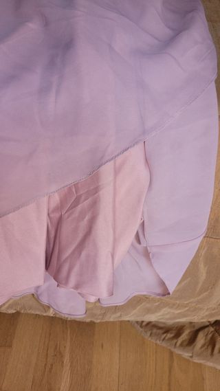 Vestido fiesta rosa - Talla M