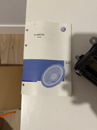 Radio VW RCD 310 - 3.4