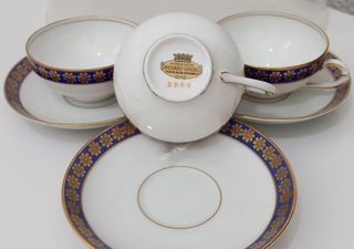 Richard Ginori - Set di 3 tazzine da caffè antiche