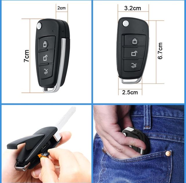 Microcamera Spia in Chiave Auto - NUOVA mod. TM20