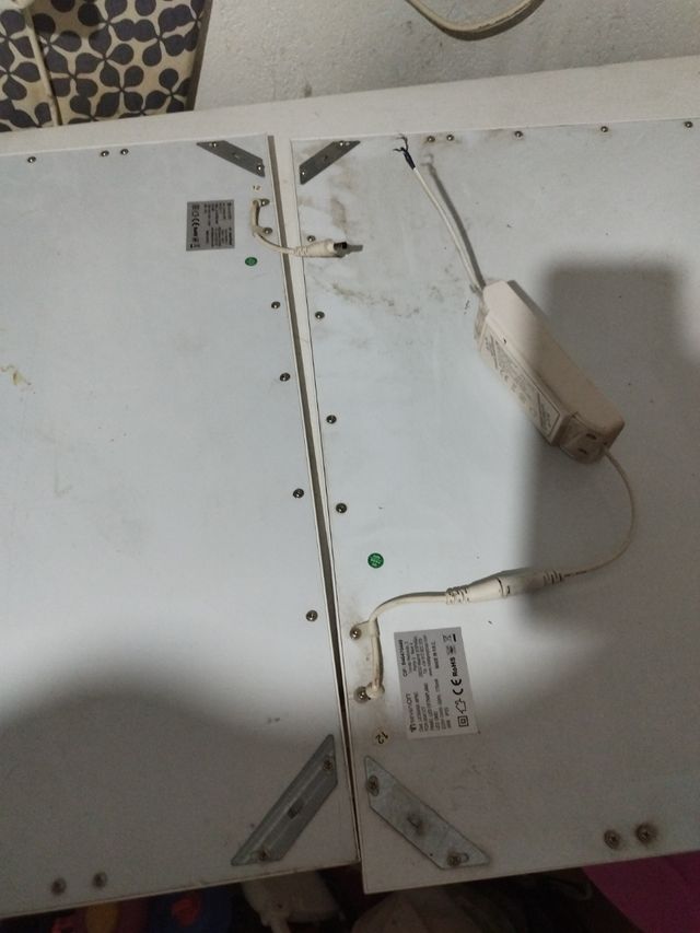 2 Paneles Luz LED blanca