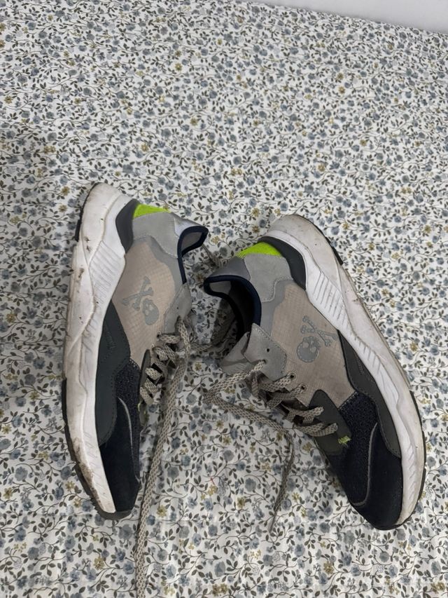 Zapatillas Scalpers - Azul Gris