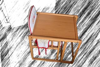 Trona evolutiva madera