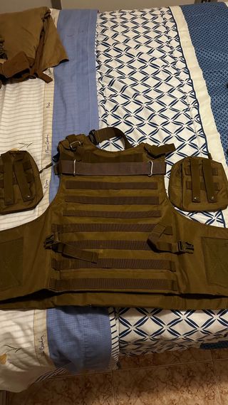 Chaleco táctico Airsoft Tan
