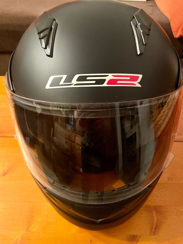 Casco modular LS2 negro talla S