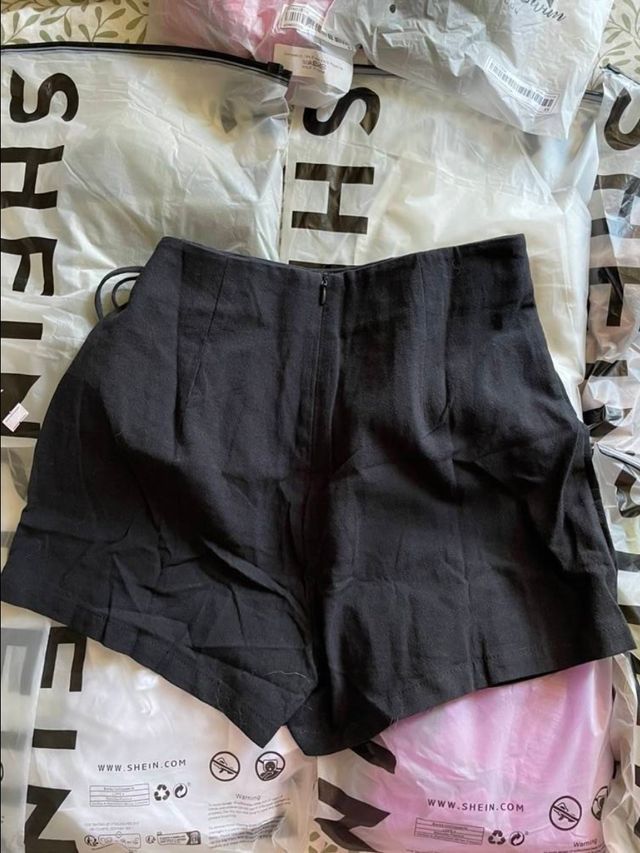 Falda pantalón negra SHEIN