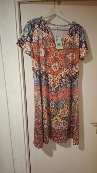 Vestido Maria & Gabriele multicolor