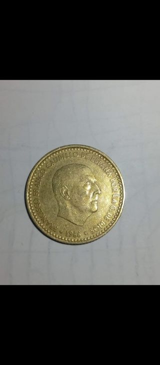 Moneda 1 Peseta España 1966