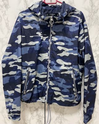 Chaqueta militar azul L - OUTERWEAR lofties