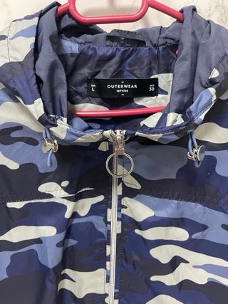 Chaqueta militar azul L - OUTERWEAR lofties