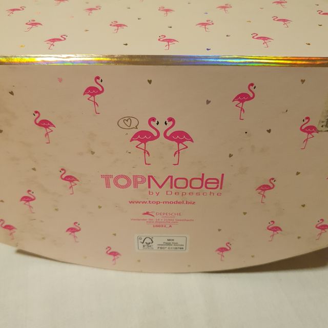 Joyero TopModel - Rosa y Blanco