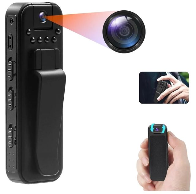 Bodycam Spia con clip NUOVA videosorveglianza
