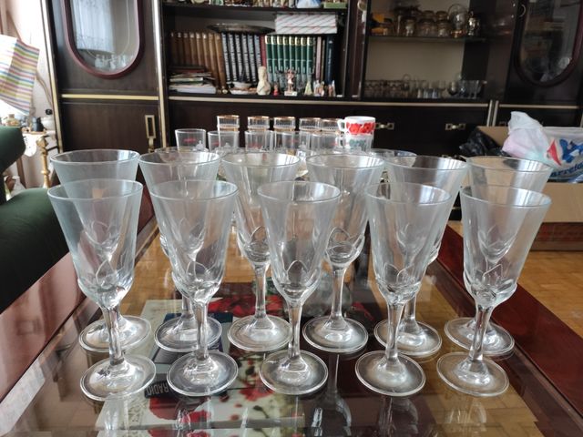 11 Copas Champán Cristal