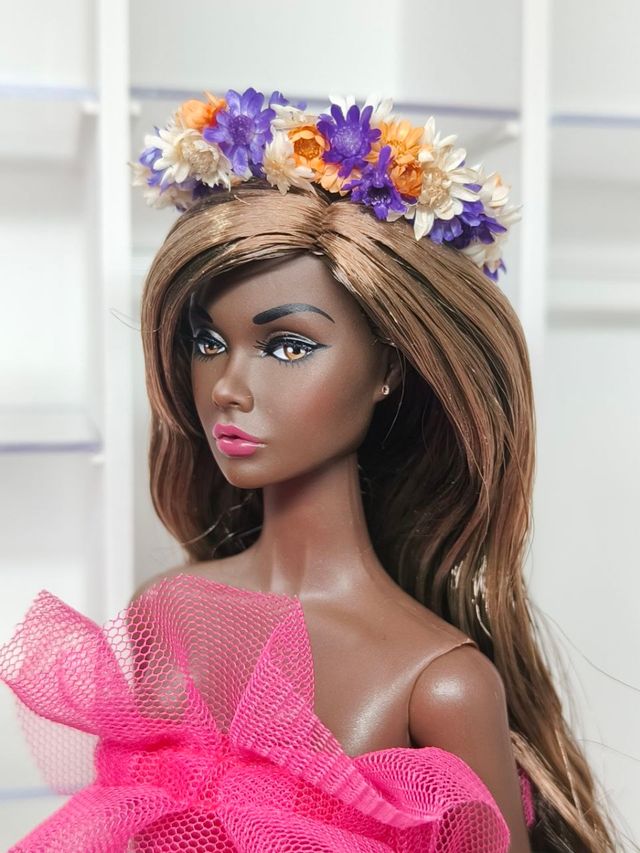 Corona flores Barbie Integrity Toys