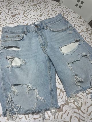 Shorts vaqueros rotos