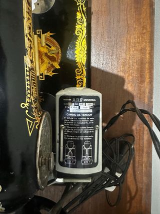 Máquina coser Singer 127 vintage año 1920
