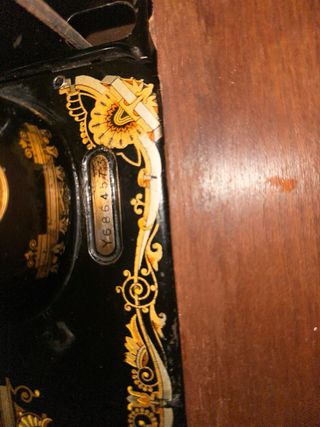 Máquina coser Singer 127 vintage año 1920