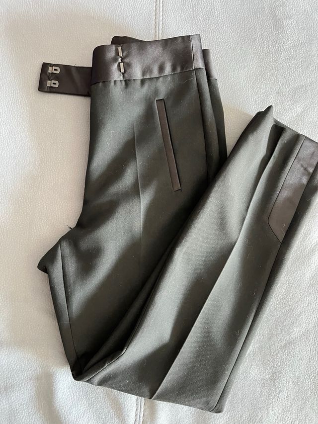 2 Pantalones Zara Basic negros