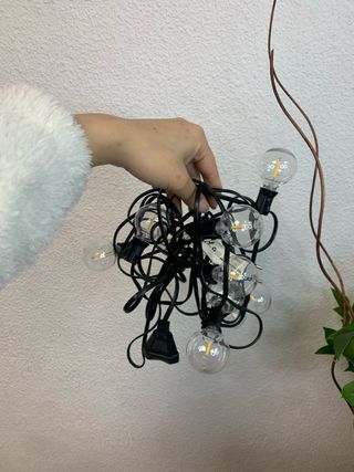 Luces LED Bola - 10 Unidades