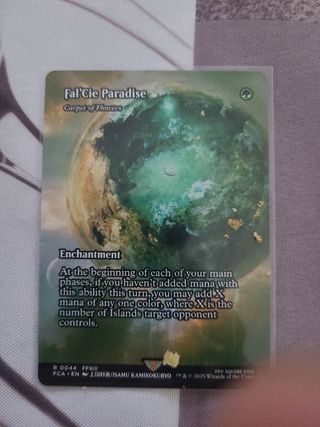 Carta Magic: alfombra de flores