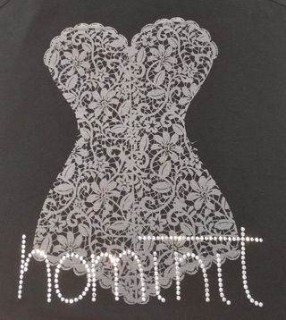camiseta tirantes negra vintage