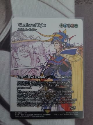 Carta Magic: Guerrero de la Luz