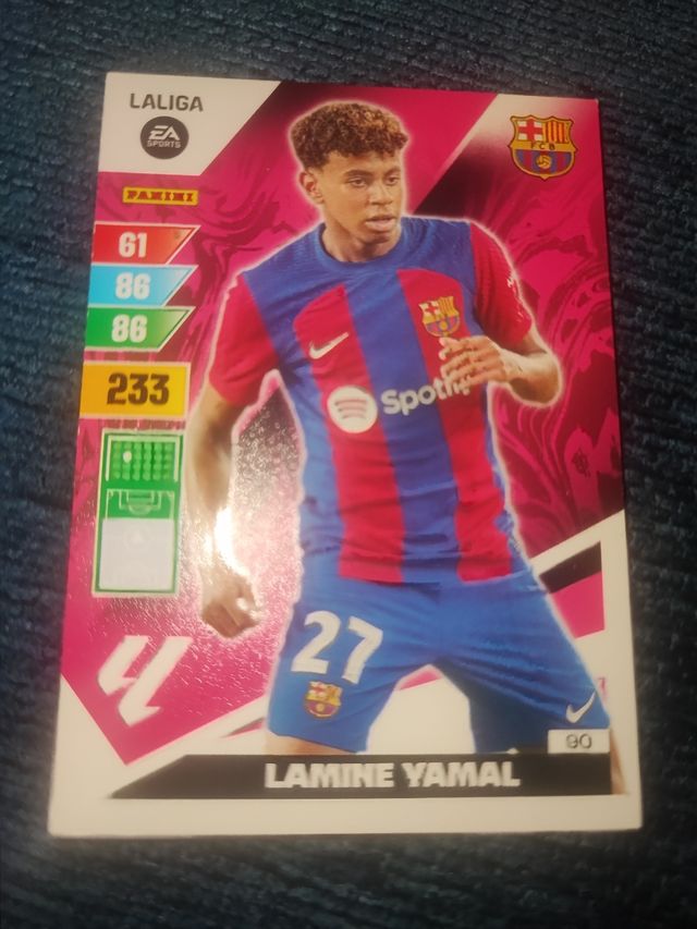 Lamine yamal Adrenalyn 2023 rookie