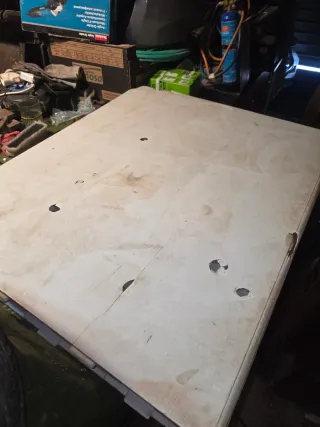 Mesa camping Wiltec plegable