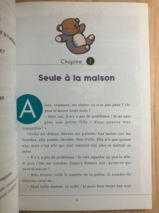 Qui File Cecile?. Libro en francés. Nivel A2
