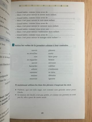 Qui File Cecile?. Libro en francés. Nivel A2