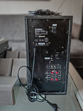 Yamaha equipo Home Cinema receptor, DVD, altavoces