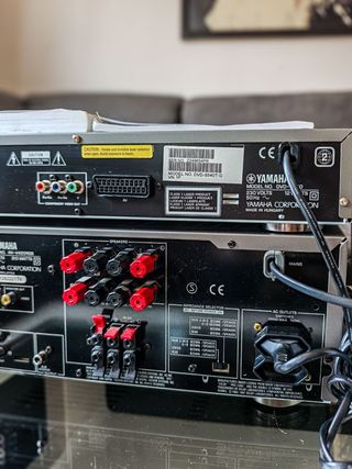 Yamaha equipo Home Cinema receptor, DVD, altavoces