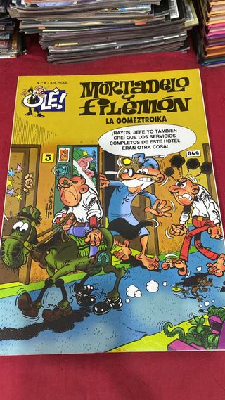 1-10 cómics Mortadelo y Filemon edición olé!