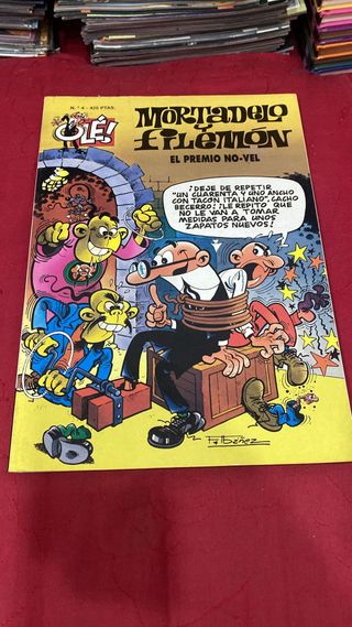 1-10 cómics Mortadelo y Filemon edición olé!