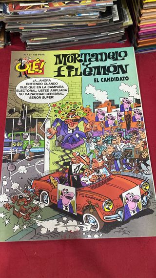 1-10 cómics Mortadelo y Filemon edición olé!