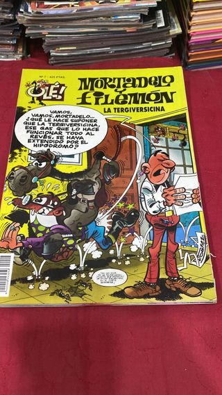1-10 cómics Mortadelo y Filemon edición olé!