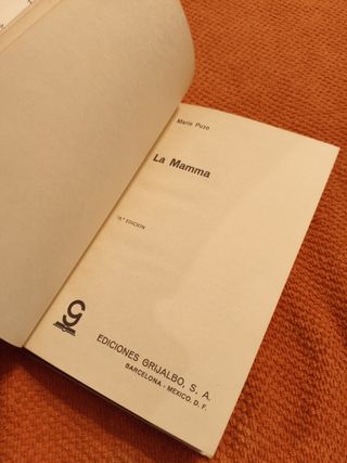 (ÚLTIMOs DÍAs) La Mamma. Mario Puzo