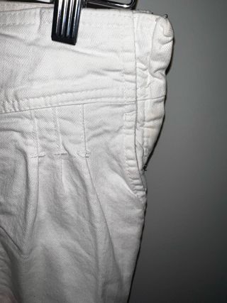 Minifalda blanca Bershka