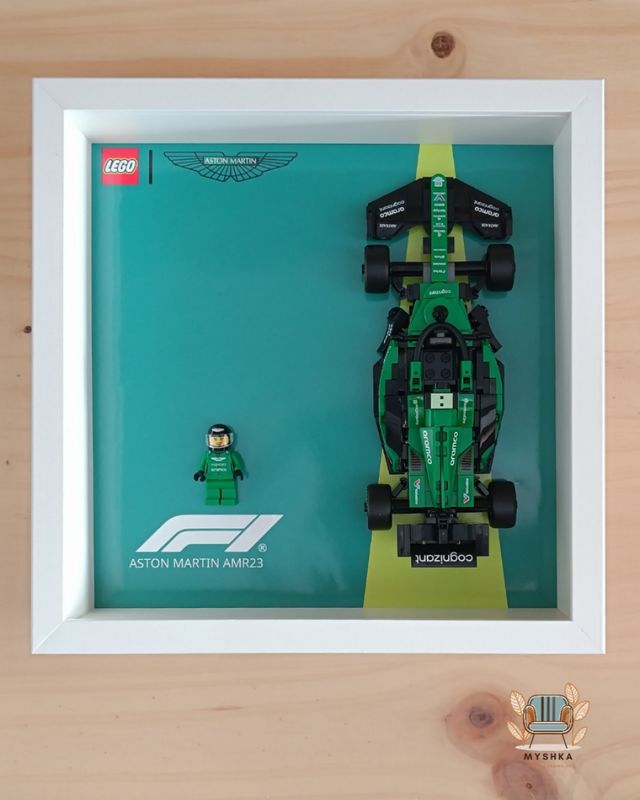 Expositor set de Lego 76925 Aston Martin AMR23