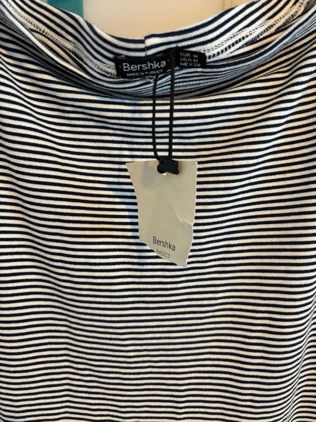 Vestido Bershka rayas M