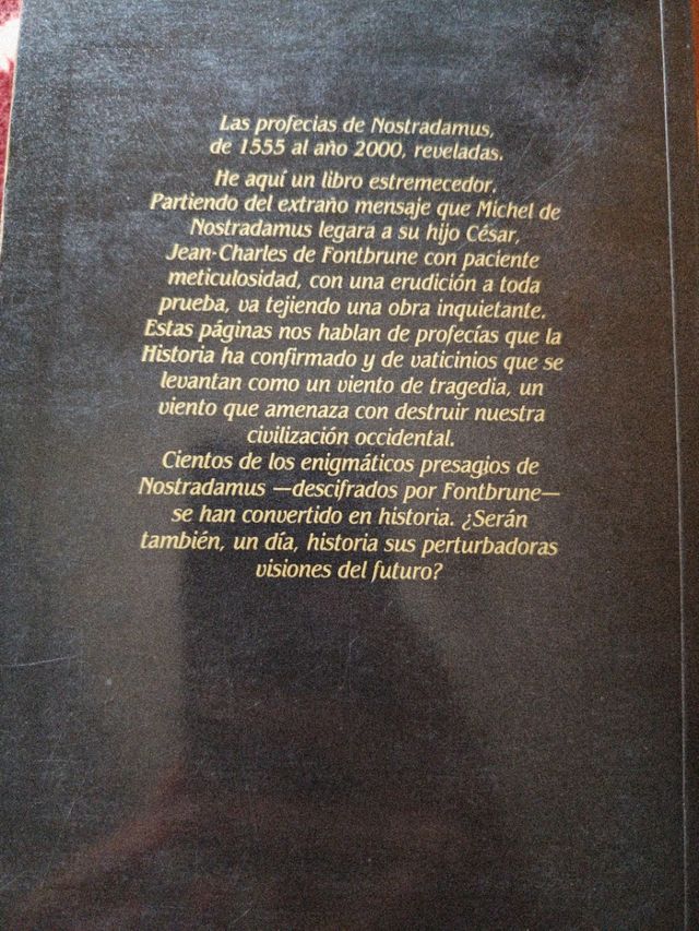 Nostradamus. Historiador y profeta